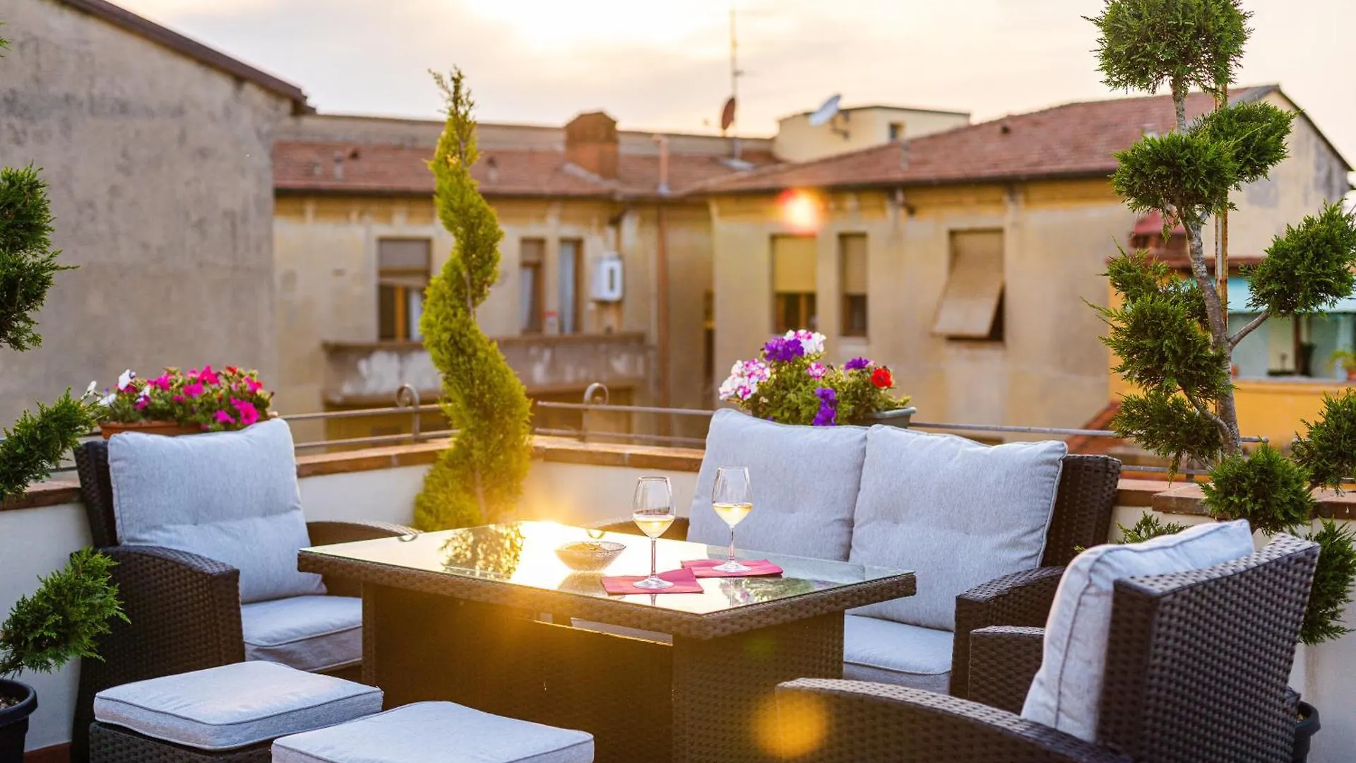 ***  Hotel Bijou Roof Terrace Florencja Włochy
