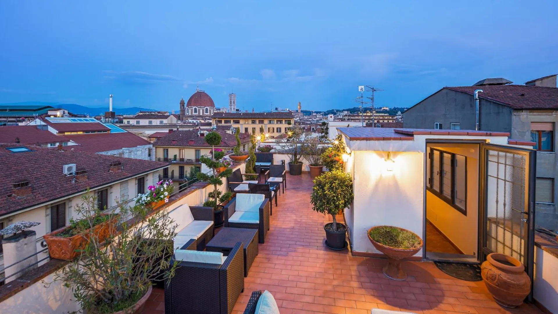 Hotel Bijou Roof Terrace Florencja