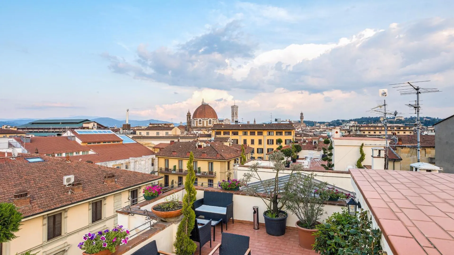 Hotel Bijou Roof Terrace Florencja