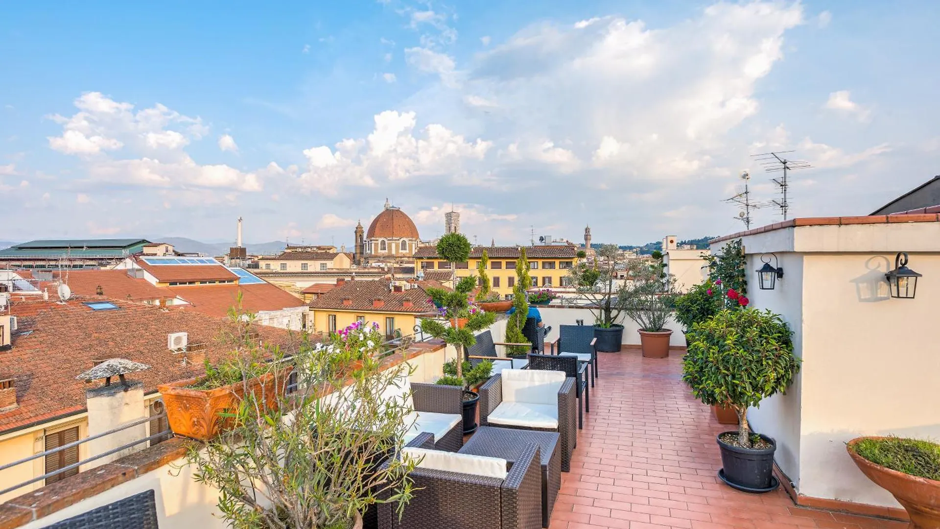 Hotel Bijou Roof Terrace Florence