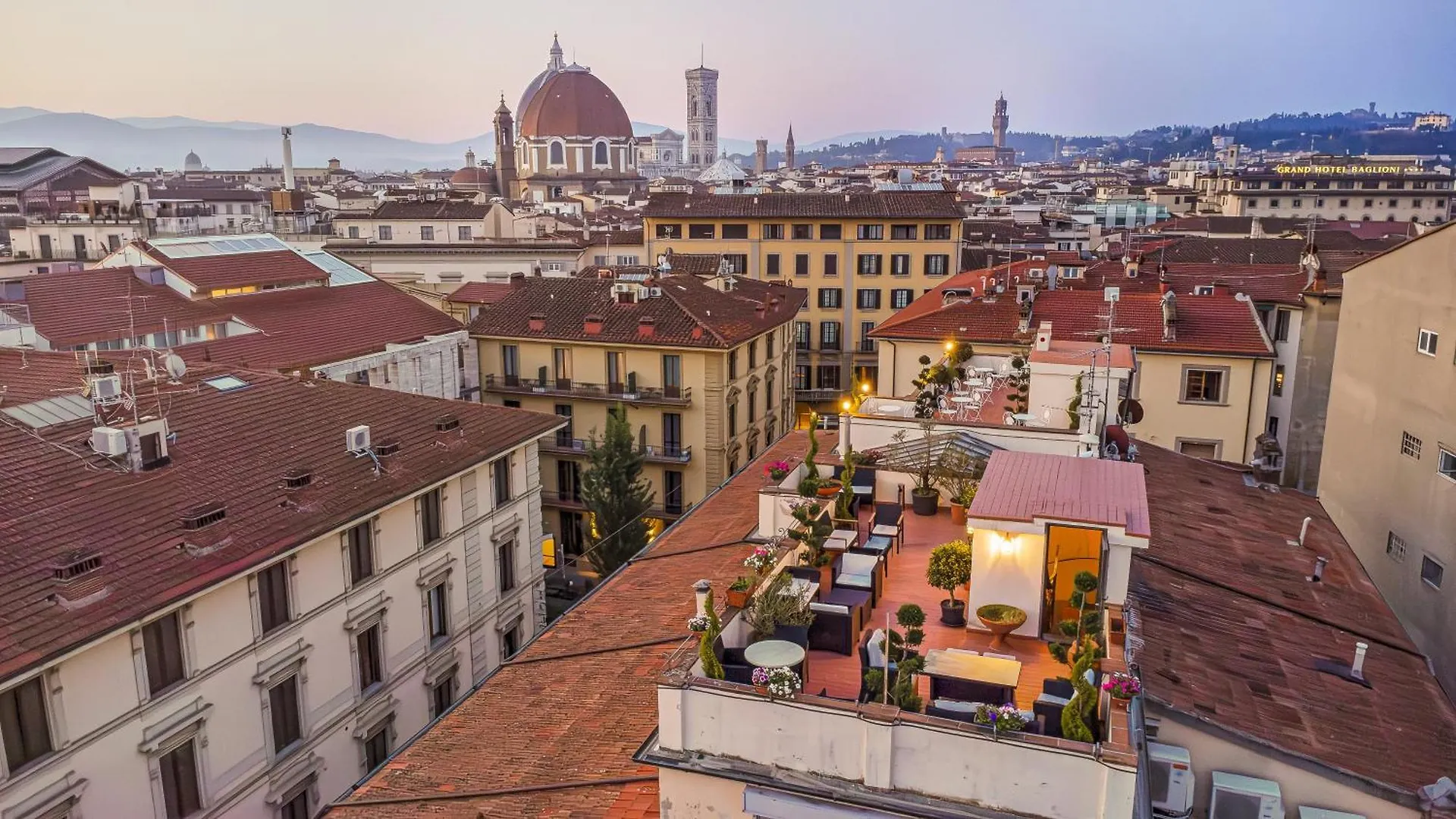Hotel Bijou Roof Terrace Florence